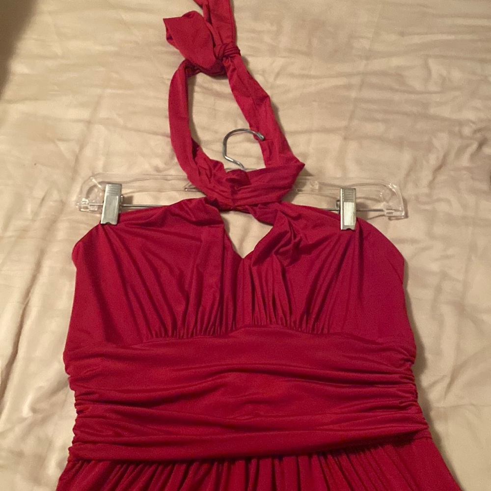 BCBG strapless dress